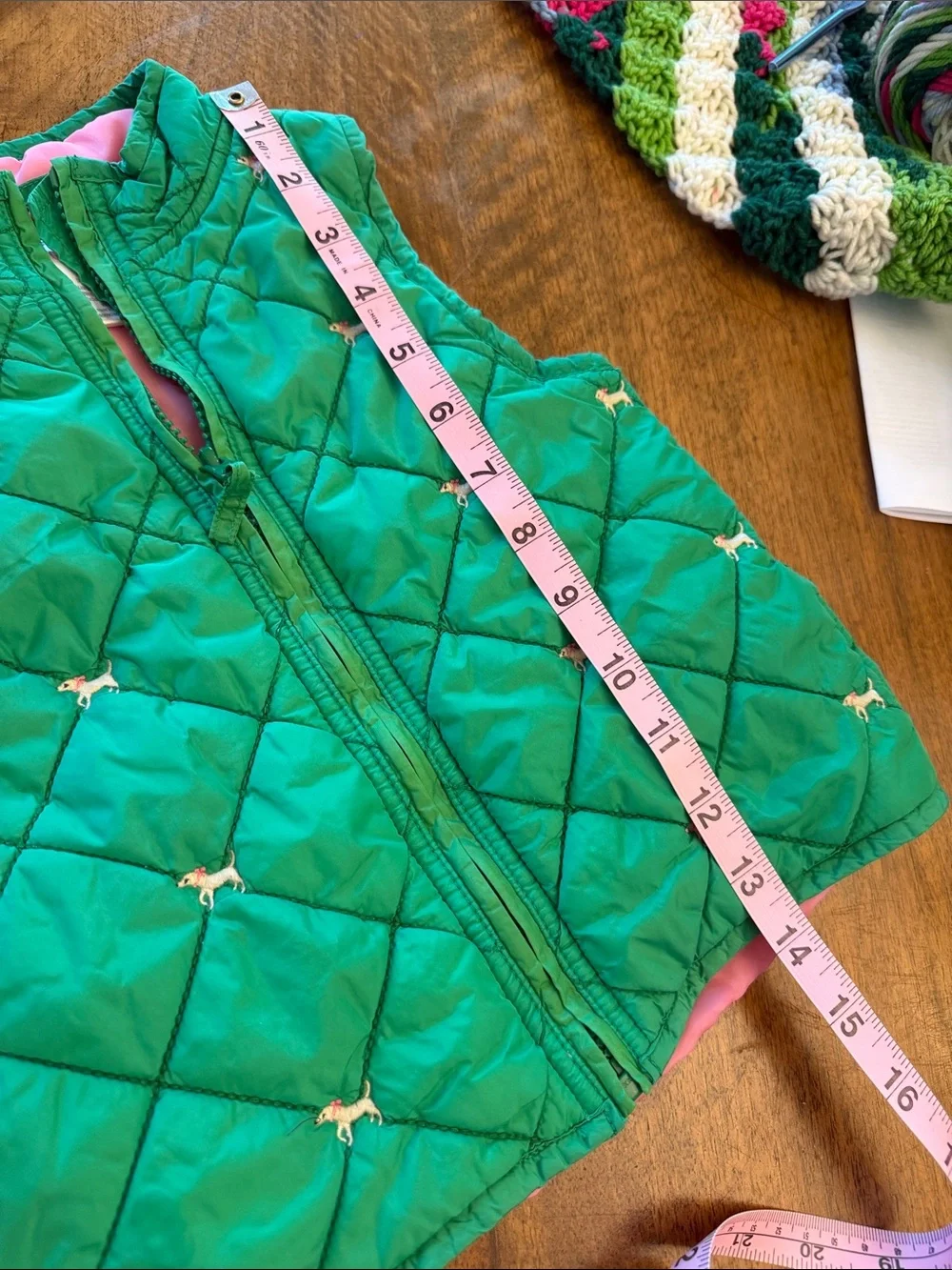 GYMBOREE Quilted Vest XS